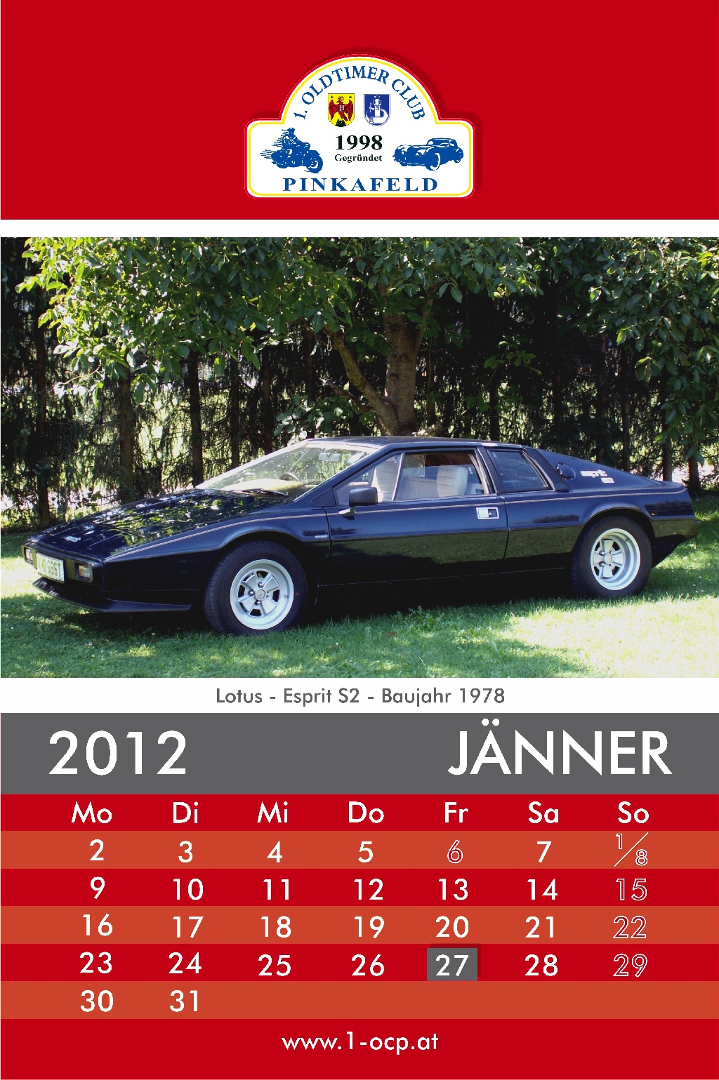 Oldtimerkalender 2012